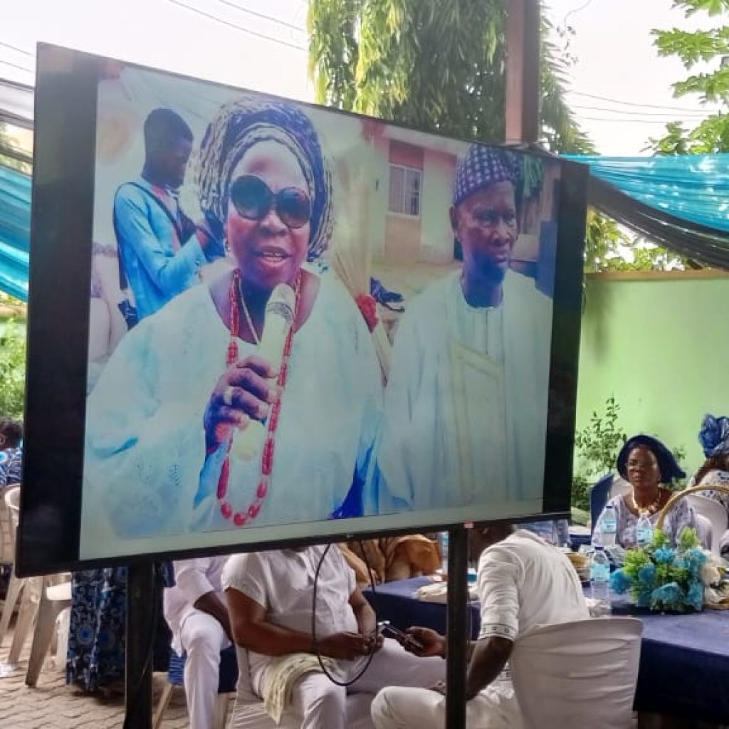 TV Setup at Final burial ceremoney at Ota Ogun State1